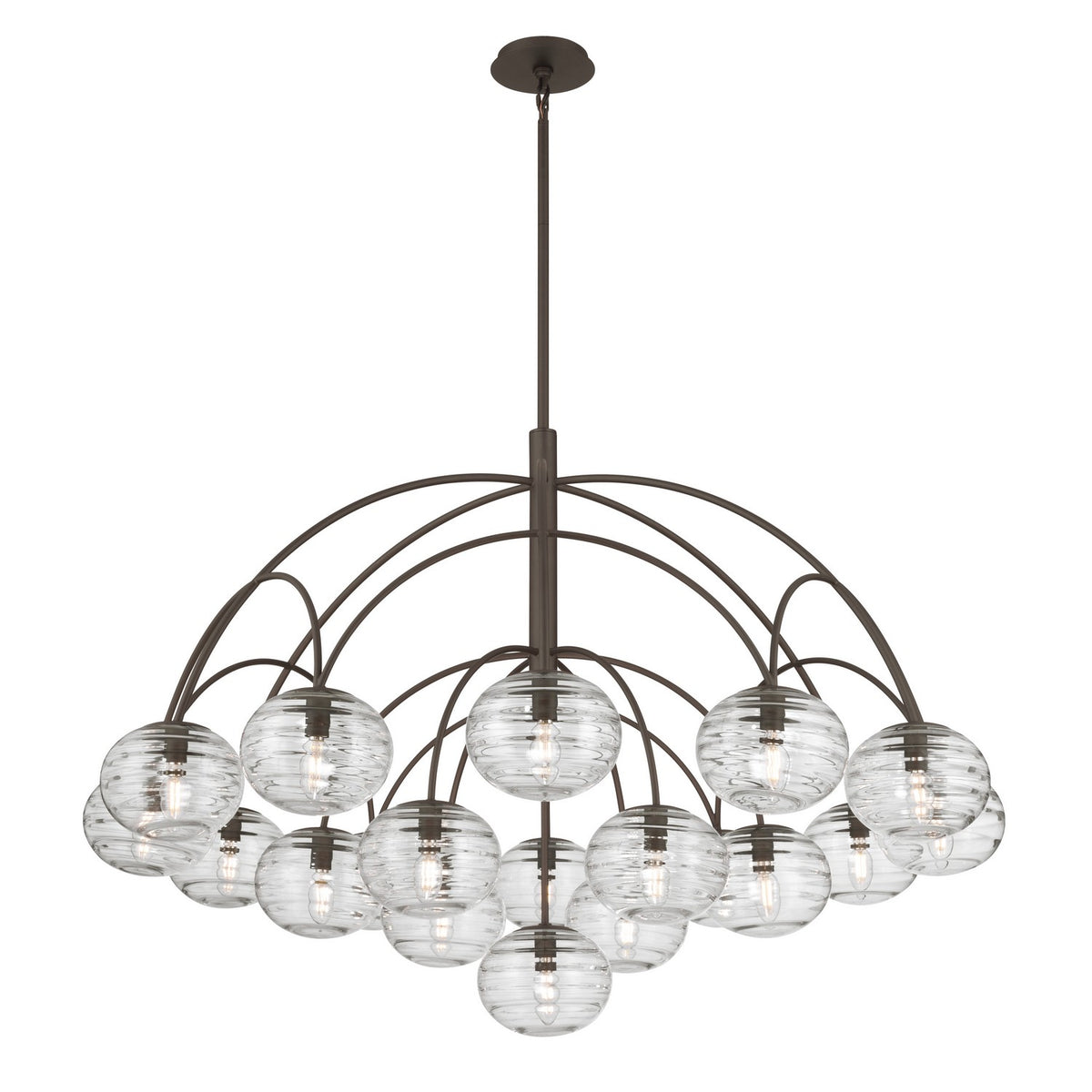 Metropolitan - N3509-860 - 19 Light Chandelier - Lenora - Dark Bronze