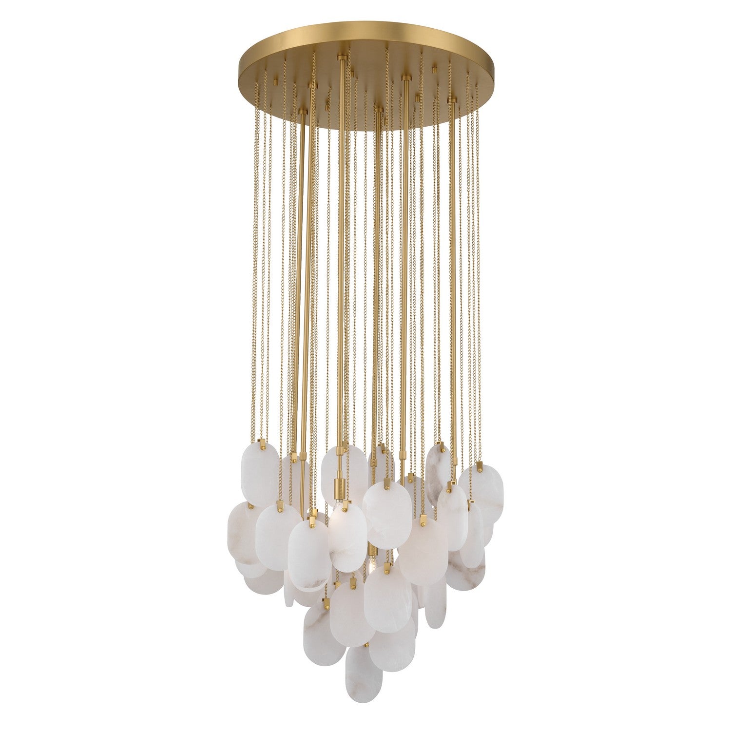 Metropolitan - N3676-732 - Six Light Pendant - Velisse - Legacy Brass