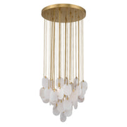 Metropolitan - N3676-732 - Six Light Pendant - Velisse - Legacy Brass
