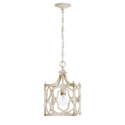 Golden - 0885-S AI - One Light Pendant - Laurent - Antique Ivory