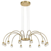 Golden - 1573-12 TG-C - LED Chandelier - Vario - Titanium Gold