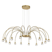 Golden - 1573-16 TG-A - LED Chandelier - Vario - Titanium Gold