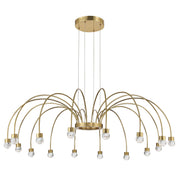 Golden - 1573-16 TG-C - LED Chandelier - Vario - Titanium Gold