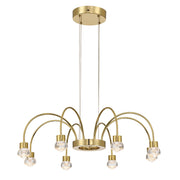 Golden - 1573-8 TG-B - LED Chandelier - Vario - Titanium Gold