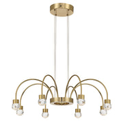Golden - 1573-8 TG-C - LED Chandelier - Vario - Titanium Gold
