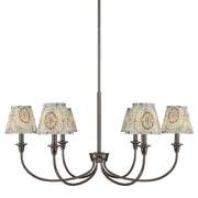 Golden - 1622-6 ORB-HGA - Six Light Chandelier - Oil Rubbed Bronze