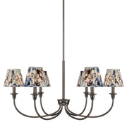 Golden - 1622-6 ORB-HGB - Six Light Chandelier - Oil Rubbed Bronze