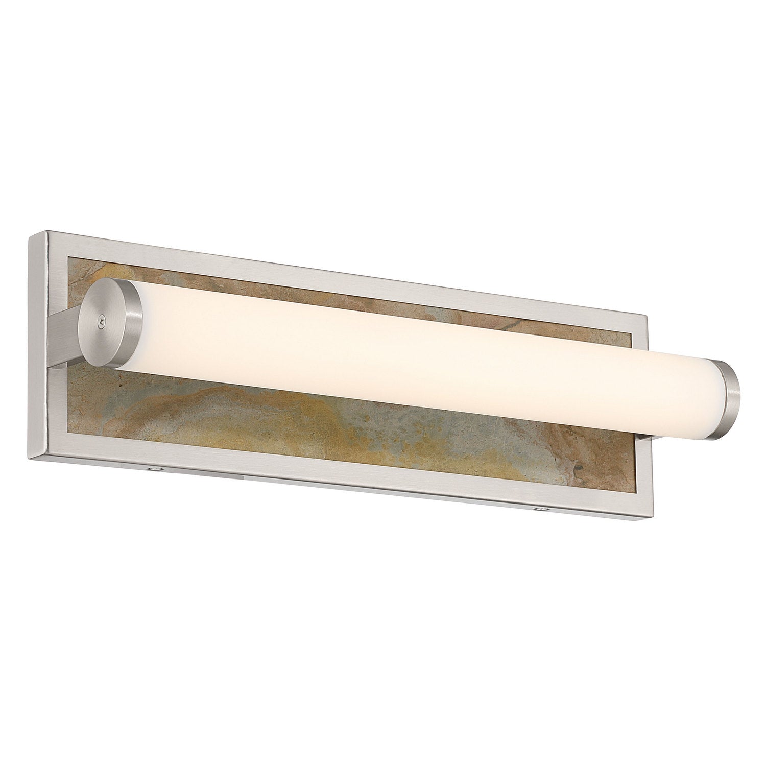Golden - 1672-BA18 BN-MR - LED Vanity - Stratum - Brushed Nickel