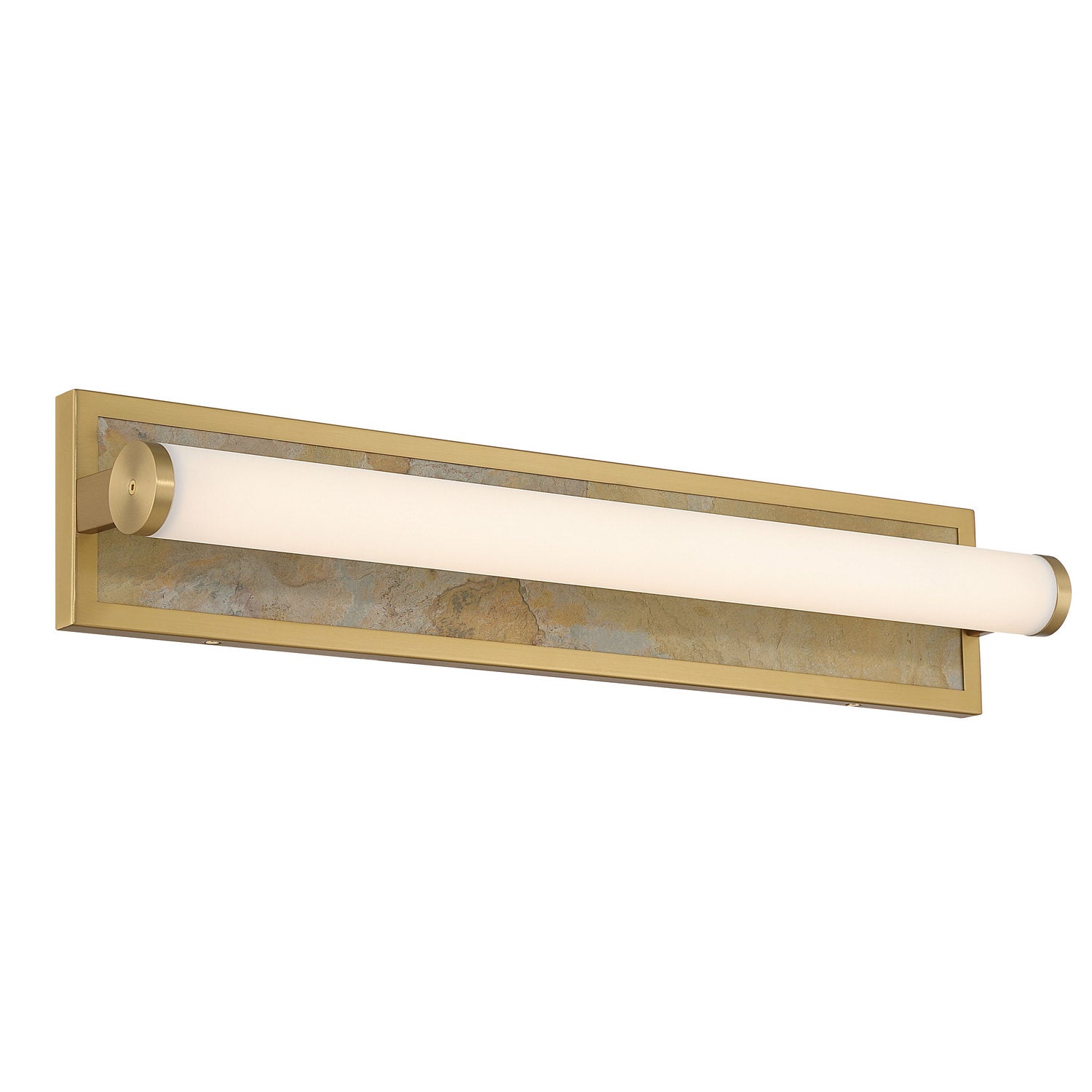 Golden - 1672-BA24 BCB-MR - LED Vanity - Stratum - Brushed Champagne Brass