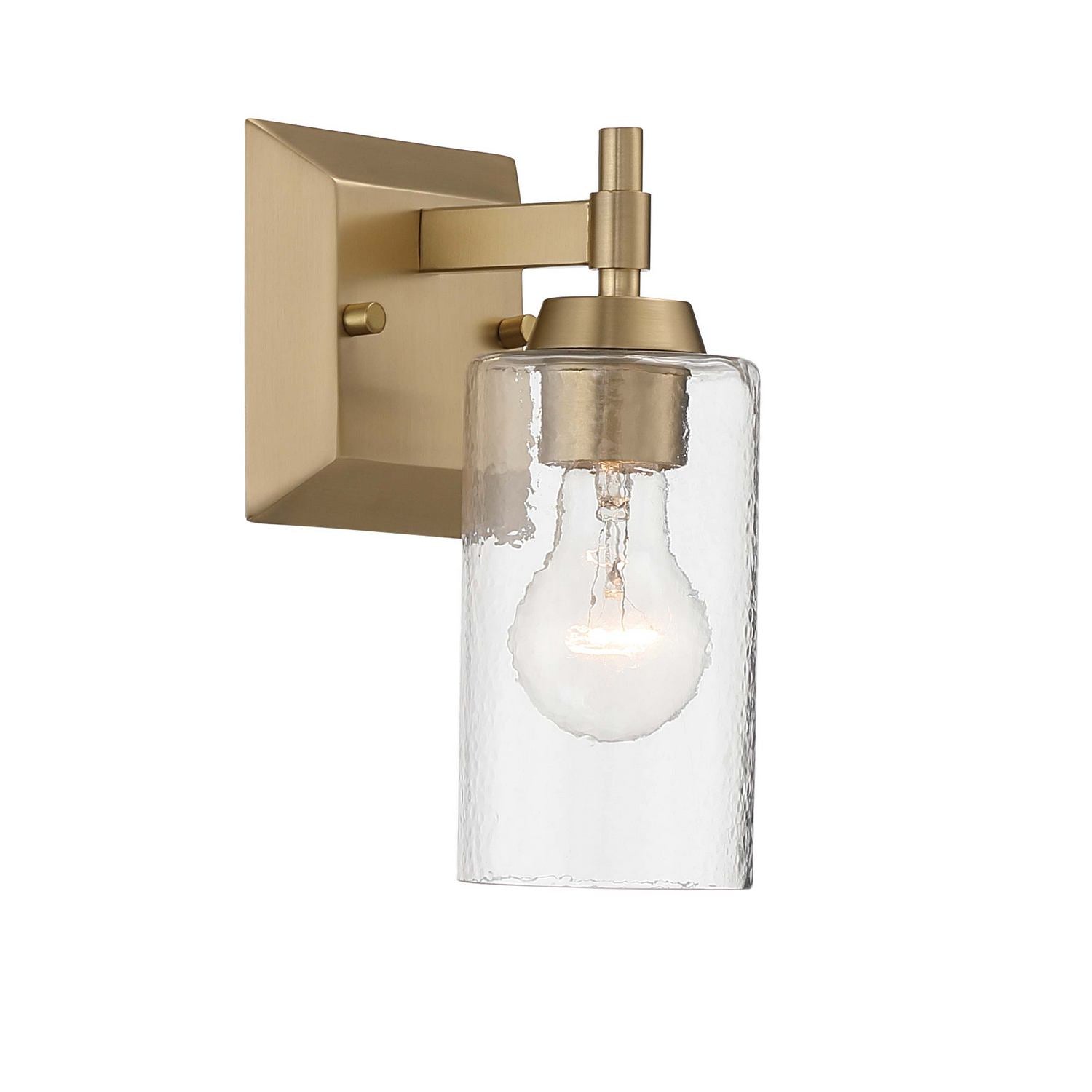 Golden - 5189-WSC BCB-HWG - One Light Wall Sconce Vanity - Brilia - Brushed Champagne Brass