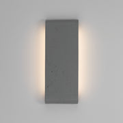 Golden - 7280-OWL16 GT - LED Outdoor Wall Mount - Stela - Gray Travertine