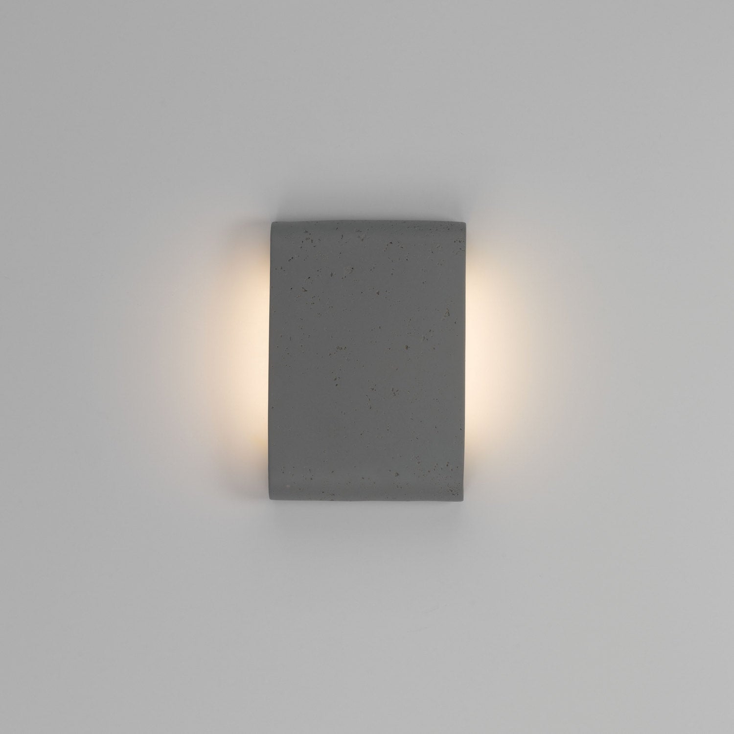 Golden - 7280-OWL9 GT - LED Outdoor Wall Mount - Stela - Gray Travertine