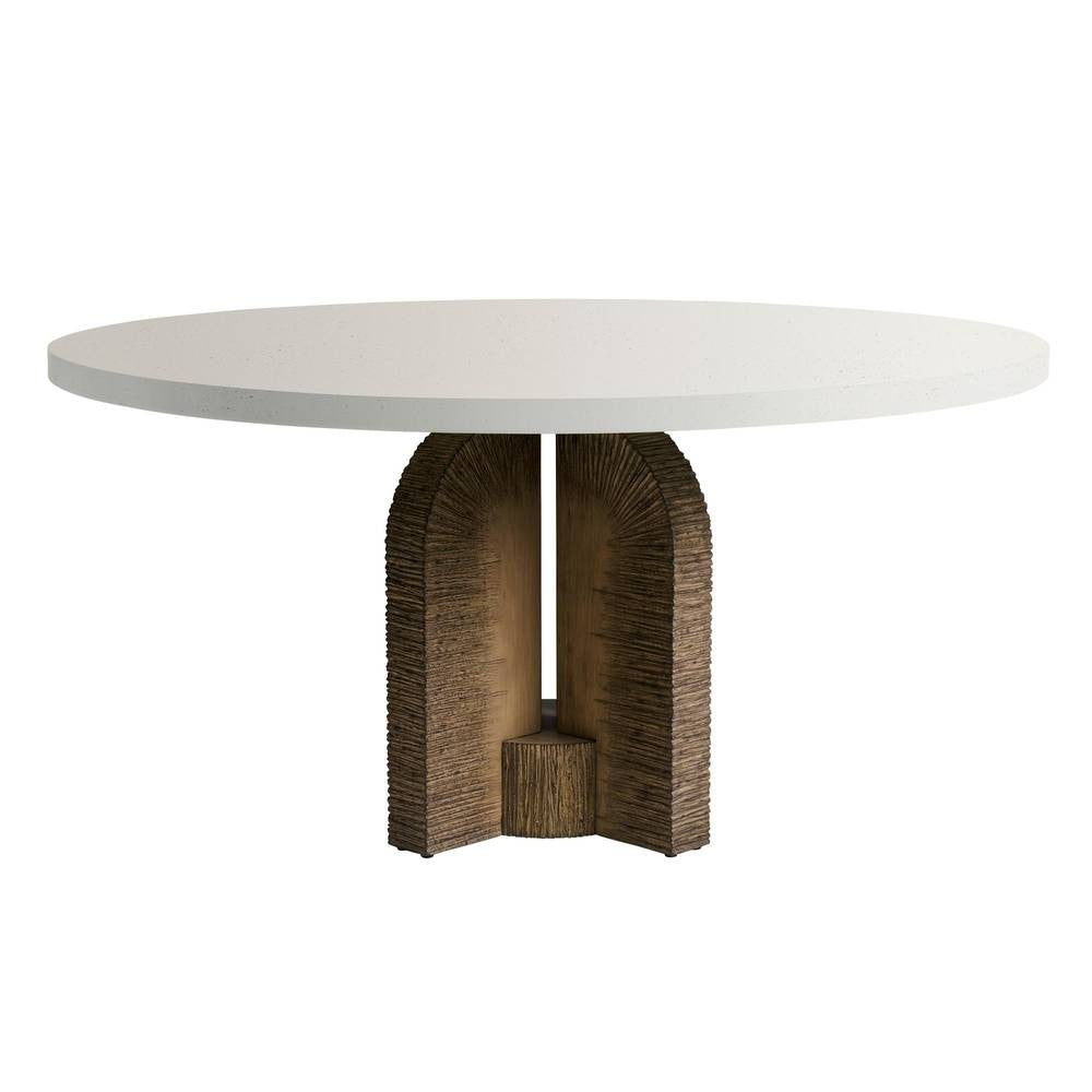 Arteriors - FDS24 - Outdoor Dining Table - Orba - Ivory/Kona