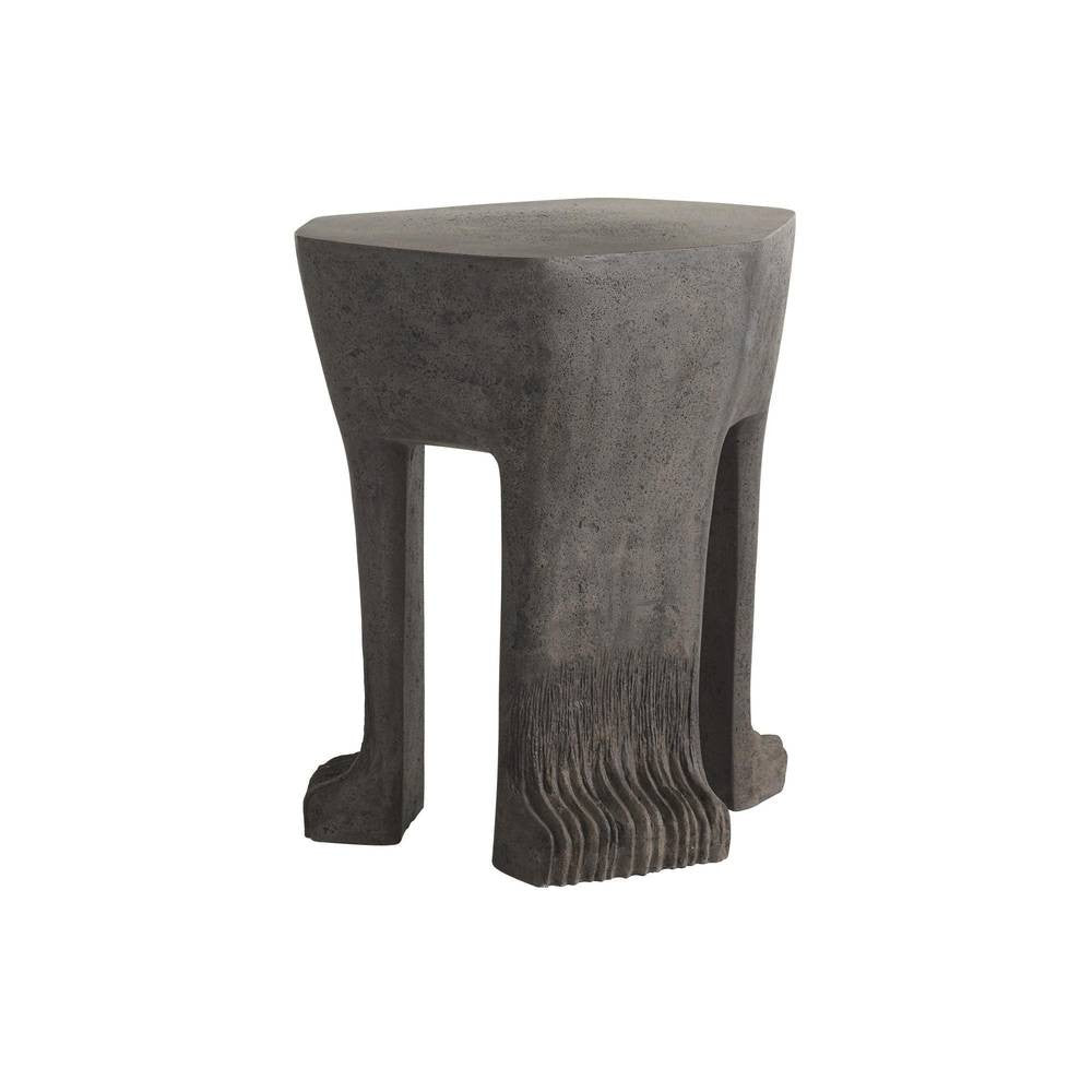 Arteriors - FES18 - Outdoor Accent Table - Bruttii - Matte Carbon
