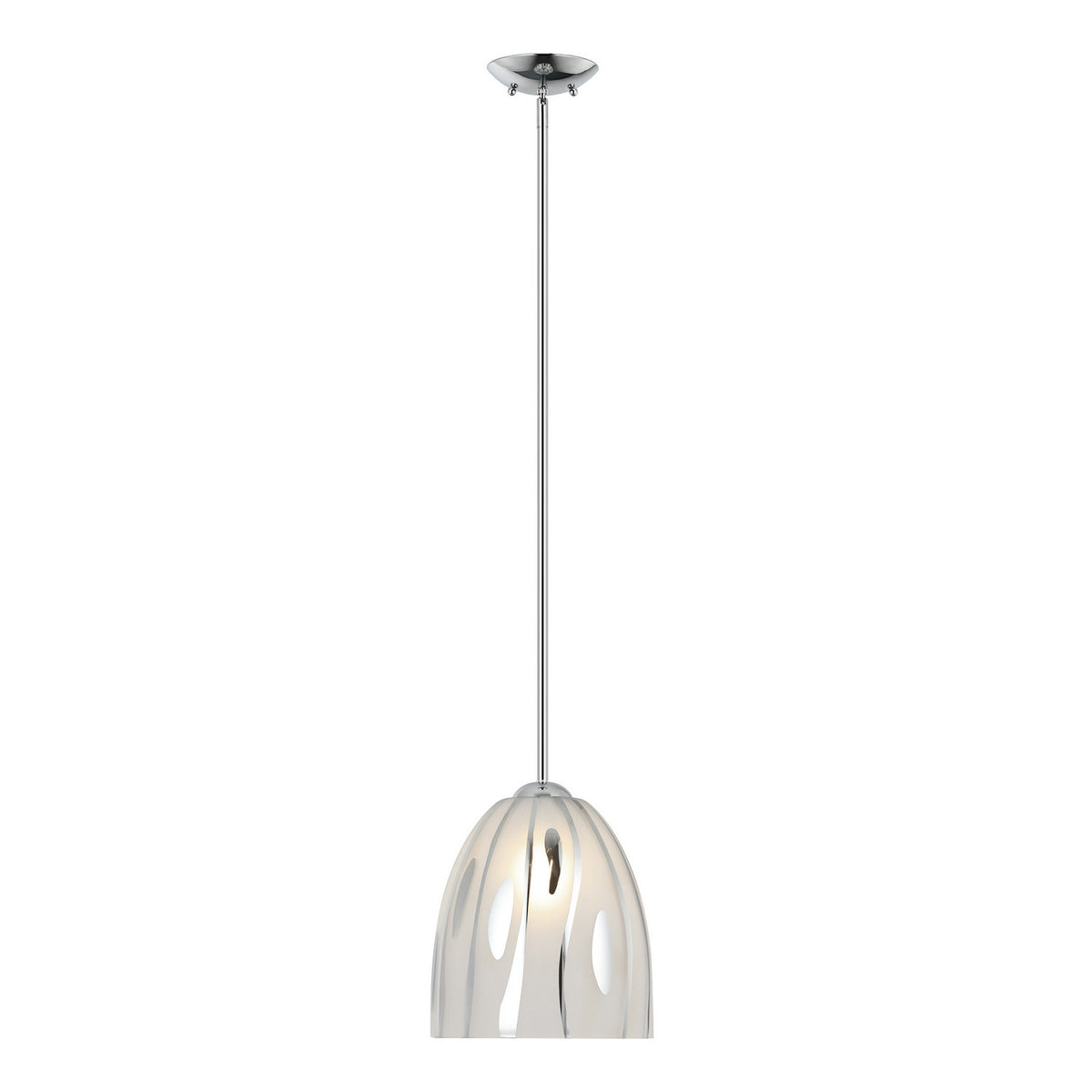 Varaluz - 1070P01CH - One Light Pendant - Chroman Empire - Chrome