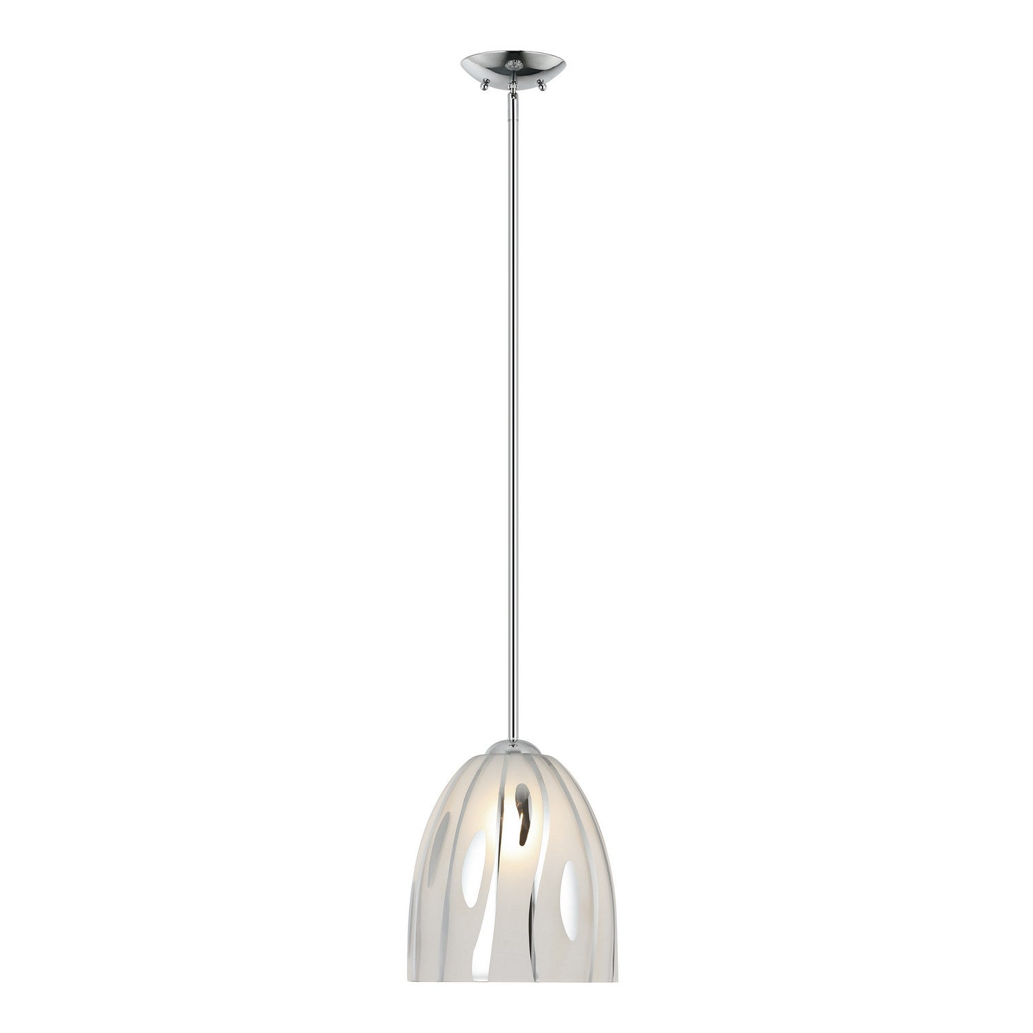 Varaluz - 1070P01CH - One Light Pendant - Chroman Empire - Chrome