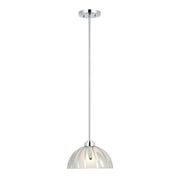 Varaluz - 1070P01MCH - One Light Pendant - Chroman Empire - Chrome