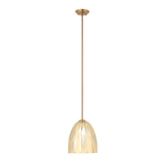 Varaluz - 1070P01SG - One Light Pendant - Chroman Empire - Satin Gold