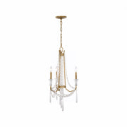 Varaluz - 270C03BK - Three Light Chandelier - Barcelona - Brass Kisser