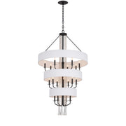 Varaluz - 270P15OX - 15 Light Pendant - Barcelona - Onyx
