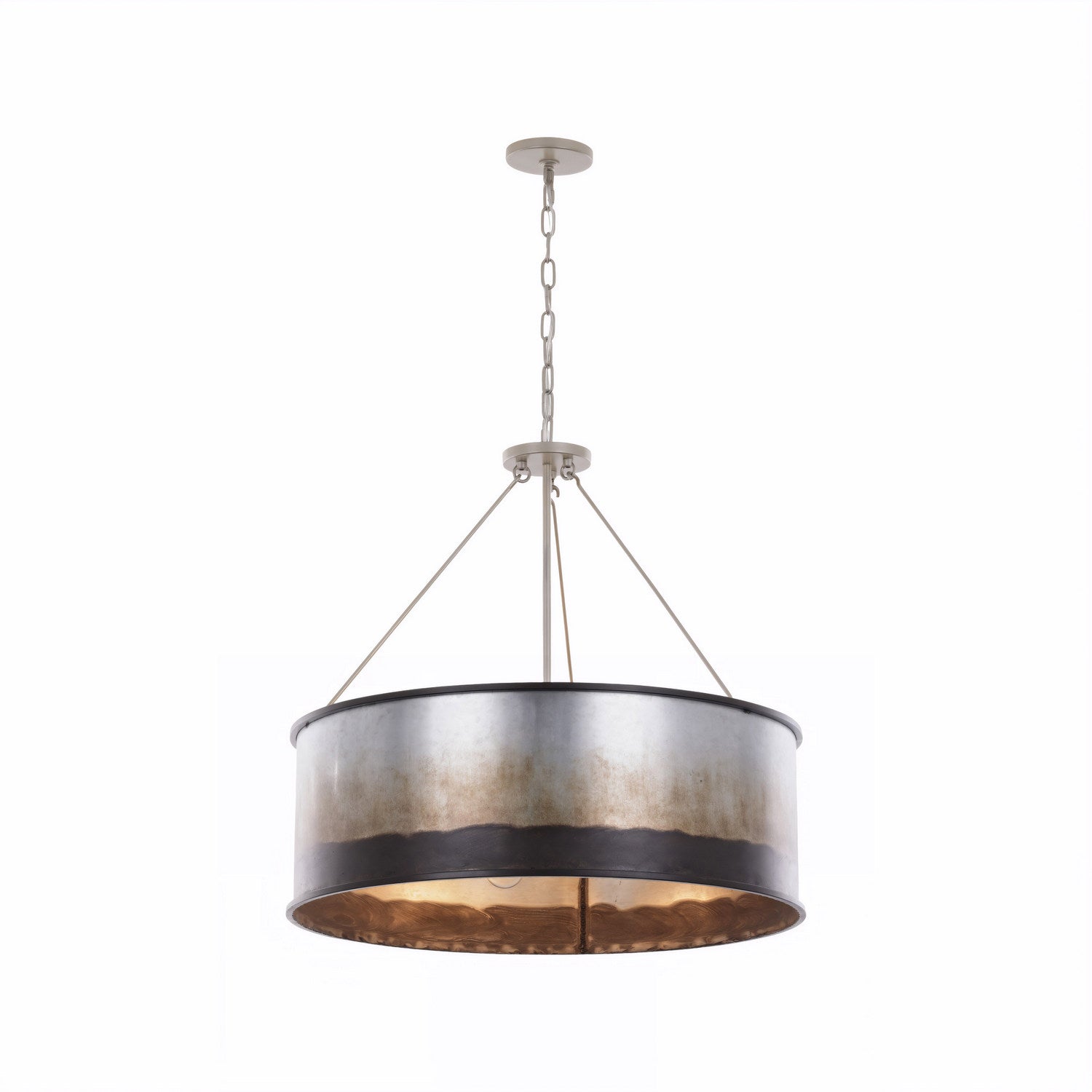 Varaluz - 323P05OG - Five Light Pendant - Cannery - Ombre Galvanized