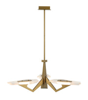 Varaluz - 530P03BK - LED Pendant - Down the Wrong Path - Brass Kisser