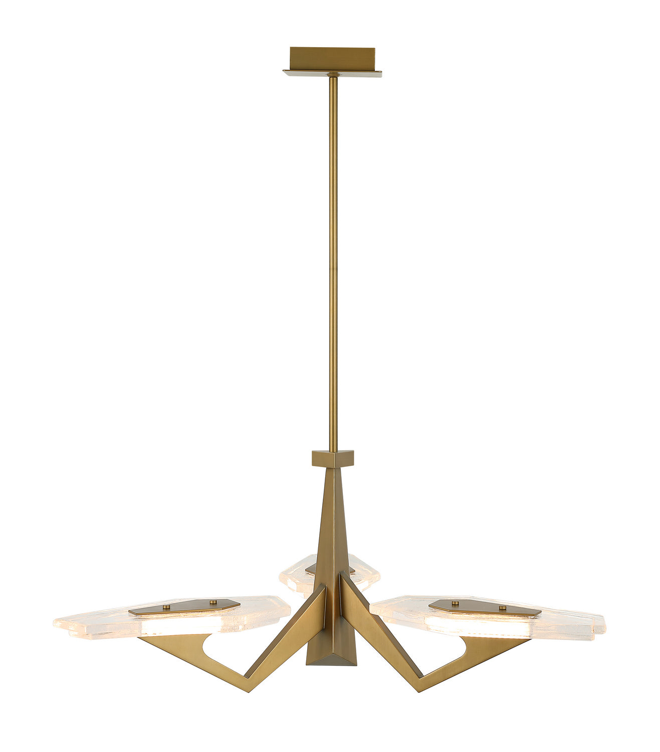 Varaluz - 530P03BK - LED Pendant - Down the Wrong Path - Brass Kisser
