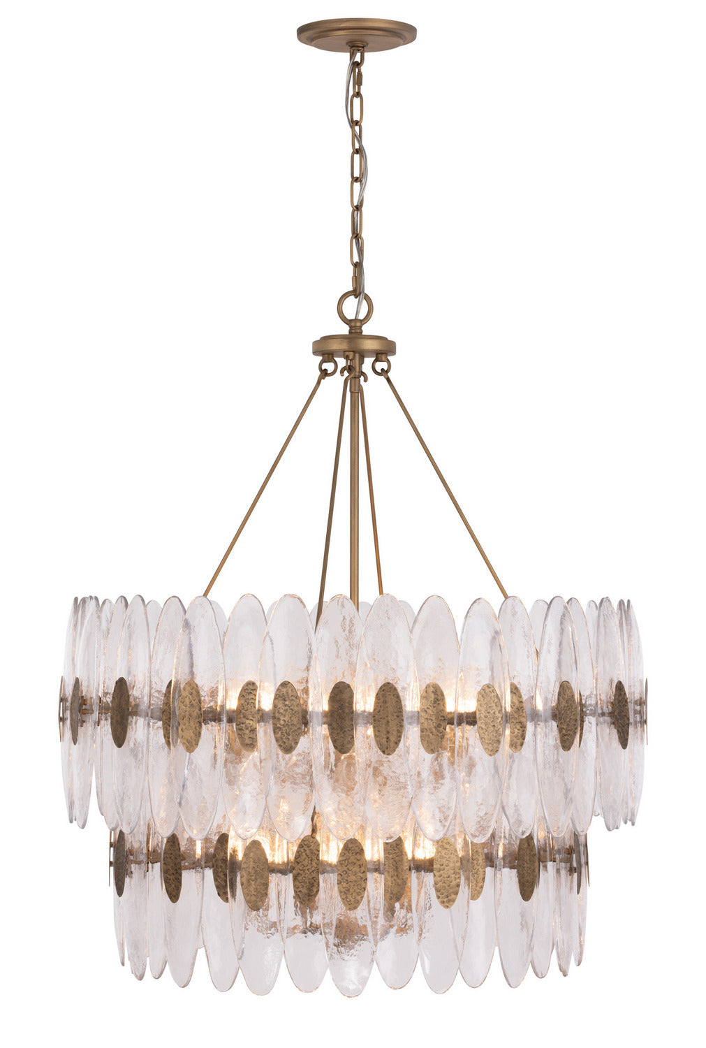 Varaluz - 557P14HG - 14 Light Pendant - Aurora - Havana Gold