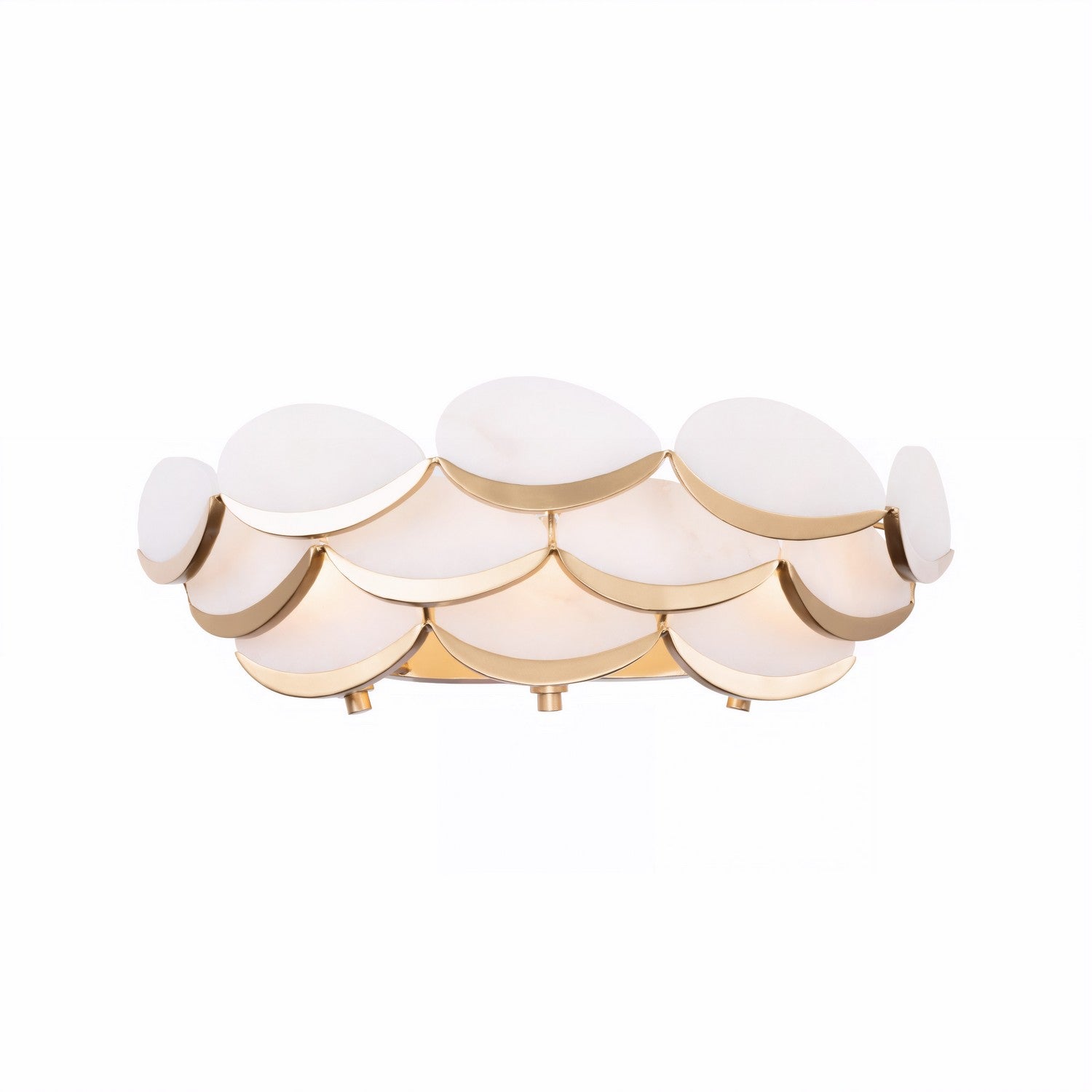 Varaluz - 561B03FG - Three Light Bath - High Tide - French Gold