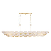 Varaluz - 561N06FG - Six Light Pendant - High Tide - French Gold