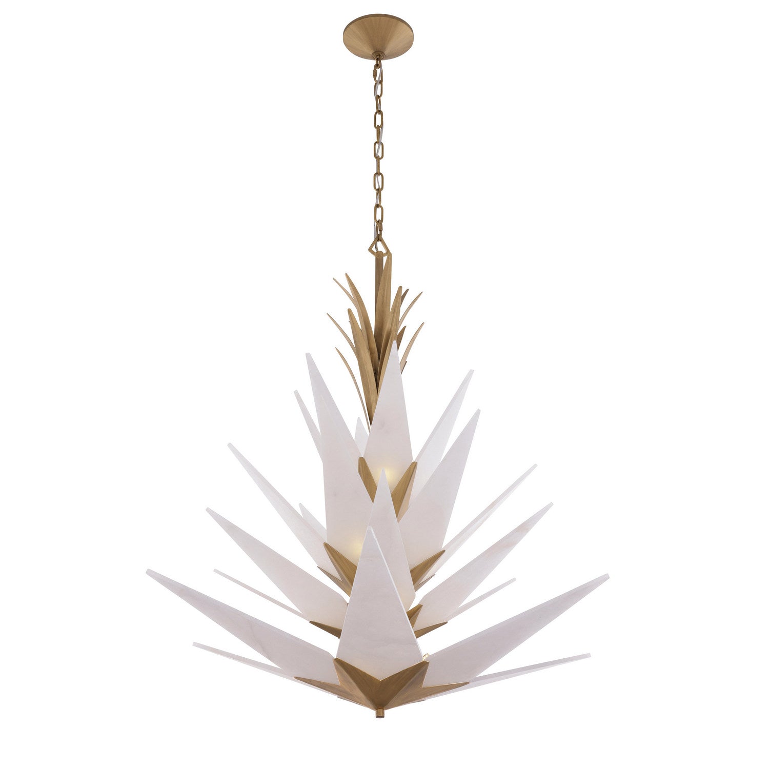 Varaluz - 562P12HG - 12 Light Pendant - Mojave - Havana Gold