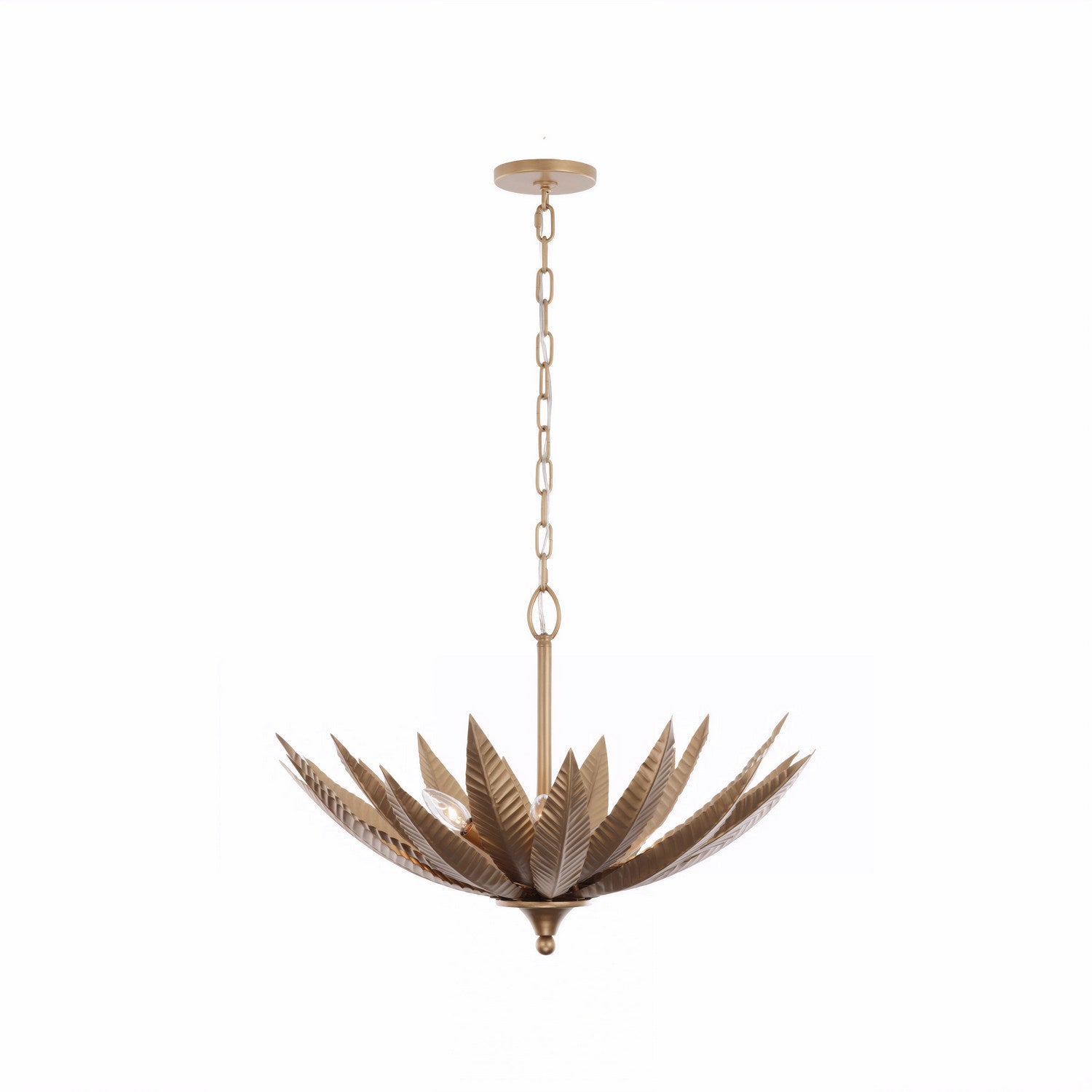 Varaluz - 563P03BK - Three Light Pendant - Zanara - Brass Kisser