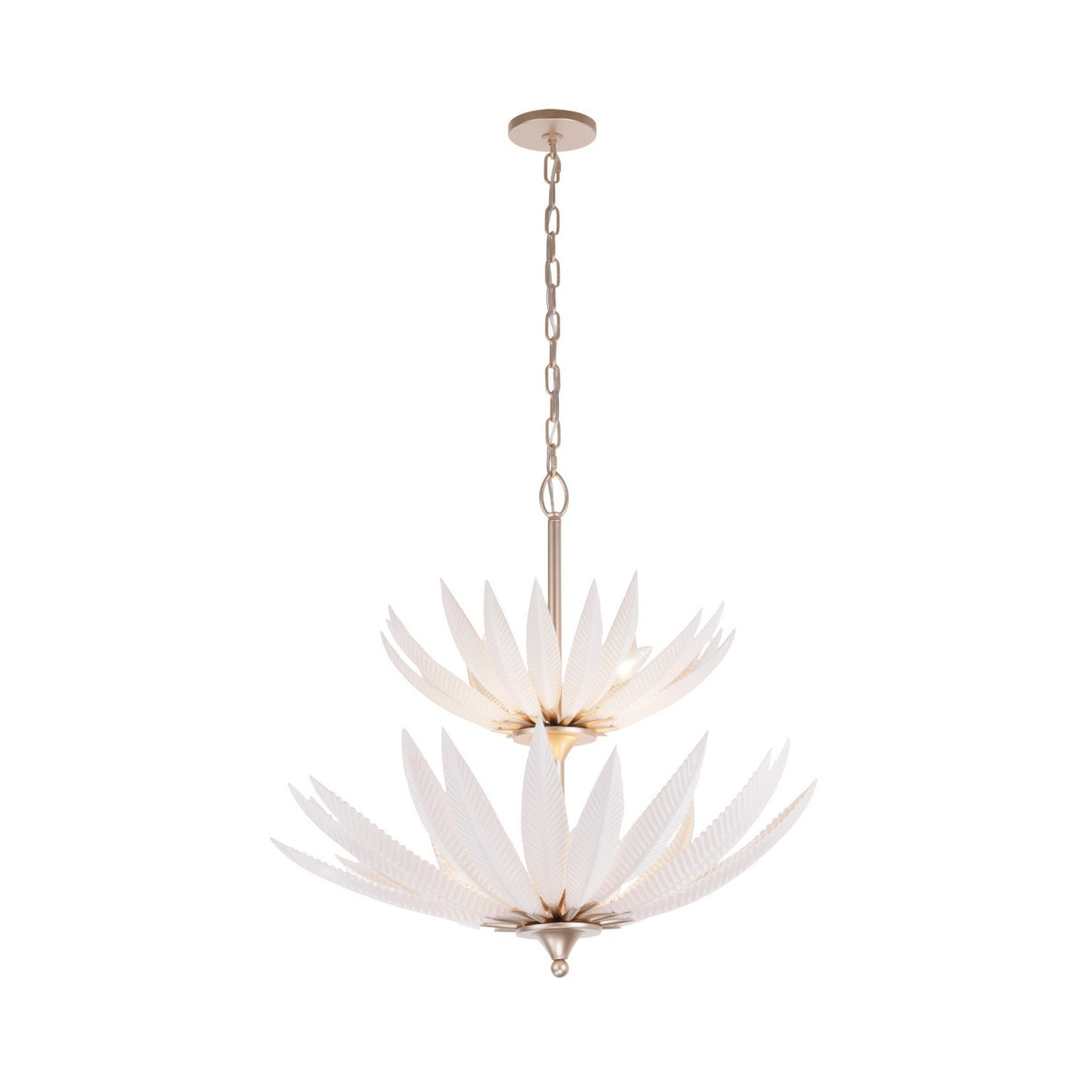 Varaluz - 563P09GD - Nine Light Pendant - Zanara - Gold Dust