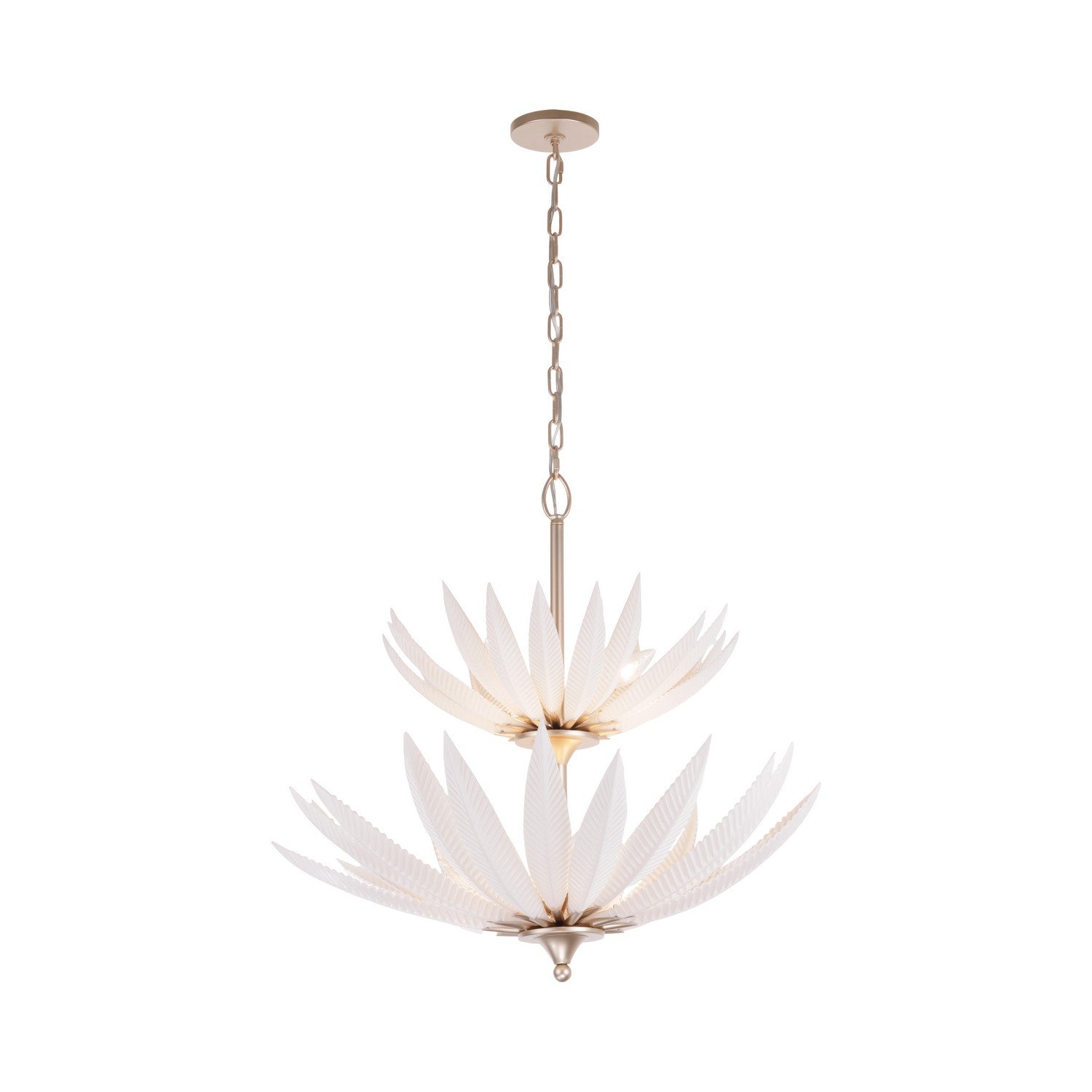 Varaluz - 563P09GD - Nine Light Pendant - Zanara - Gold Dust