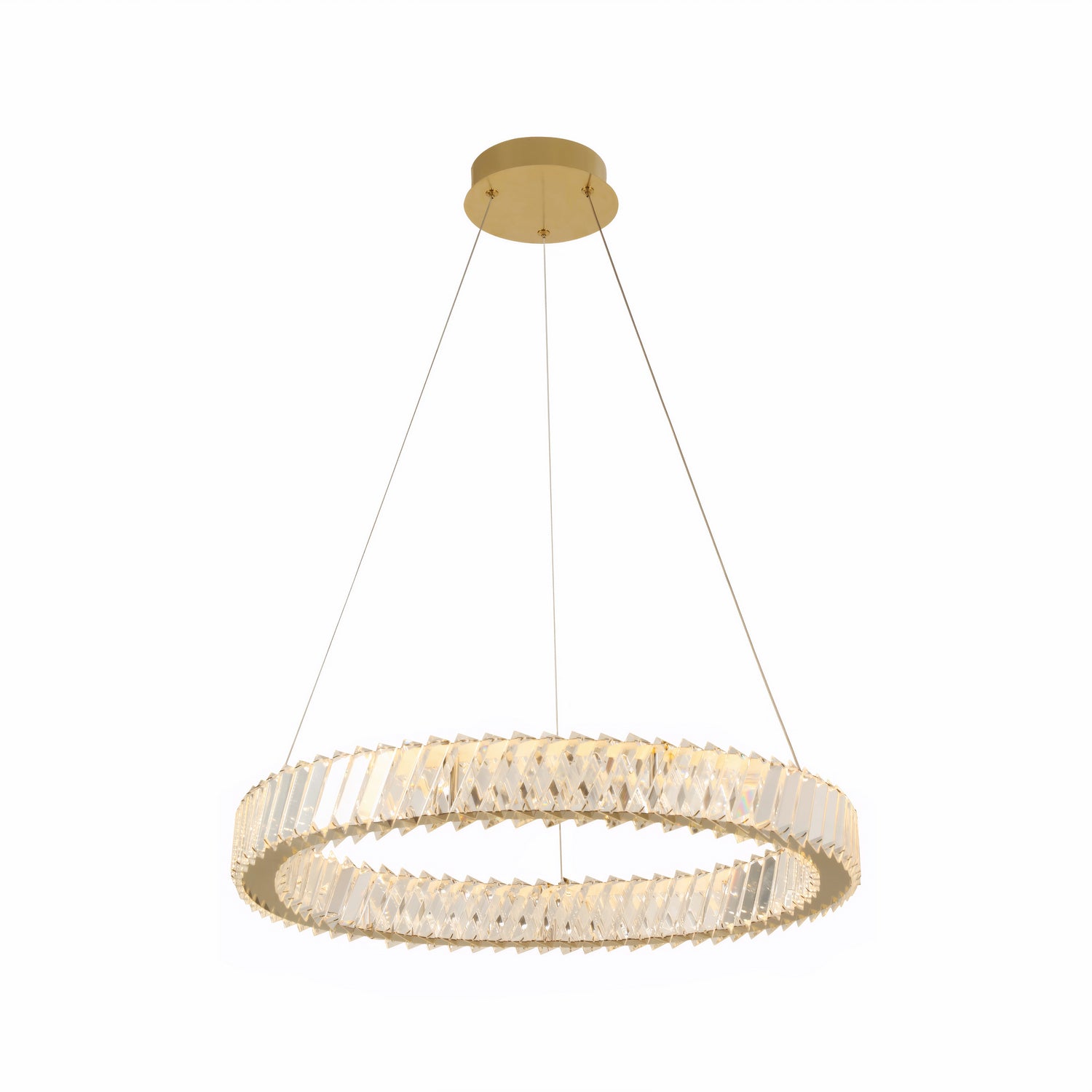 Varaluz - 578C24SG - LED Pendant - Golden Ratio - Satin Gold
