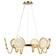Varaluz - 579P06SB - LED Pendant - Sherlock - Satin Brass