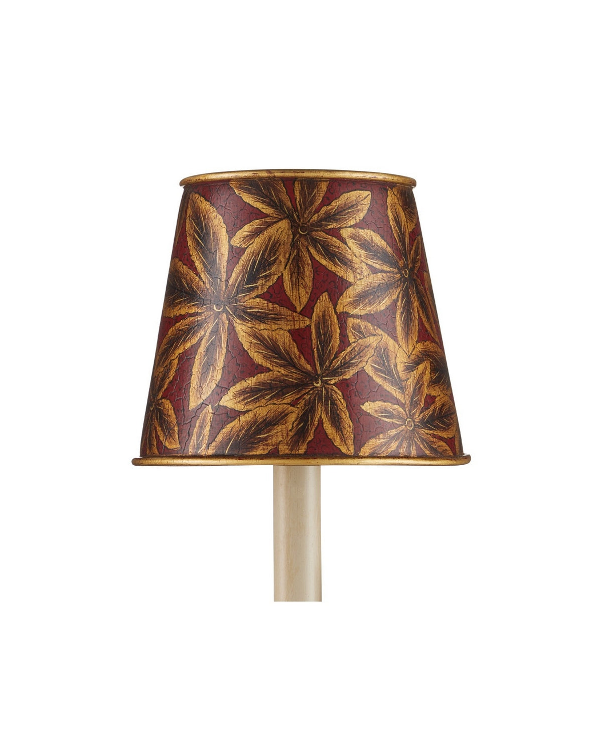 Currey and Company - 0900-0070 - Chandelier Shade - Castagno - Gold/Red