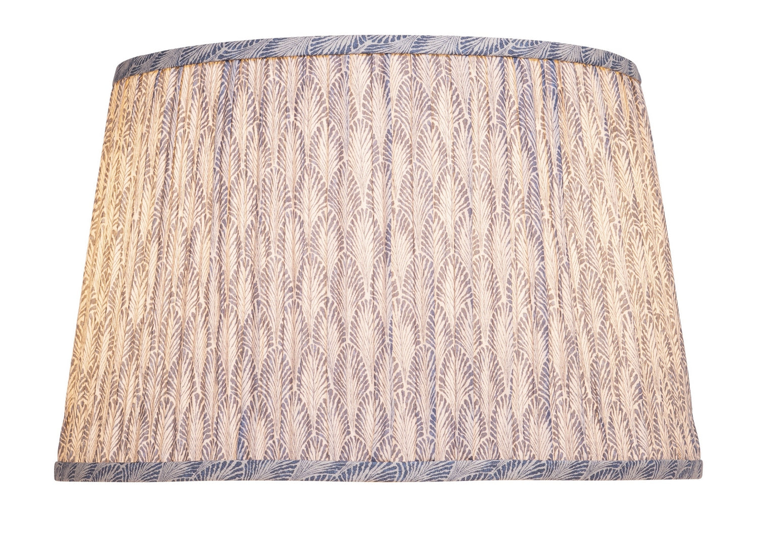 Currey and Company - 0900-6021 - Lamp Shade - Plume - Blue/Ivory