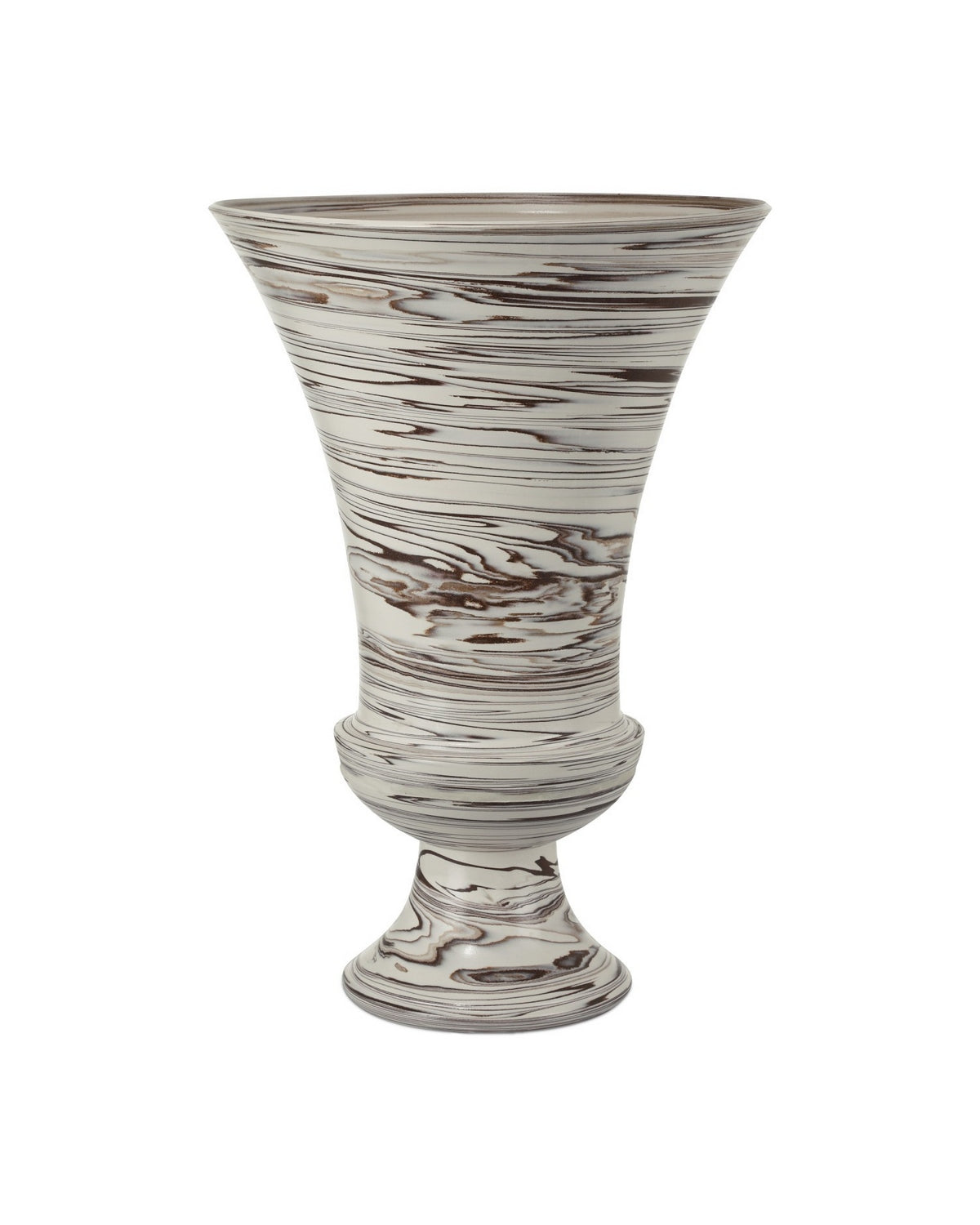 Currey and Company - 1200-1010 - Vase - Jejune - Beige/Brown