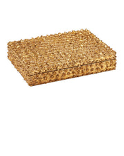 Currey and Company - 1200-1055 - Box - Hazlitt - Gold Leaf