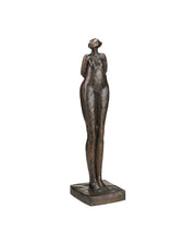 Currey and Company - 1200-1056 - Sculpture - The Tall Empress - Dark Brown