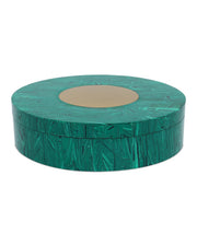 Currey and Company - 1200-1061 - Box - Transformation - Marbled Green/Brushed Brass