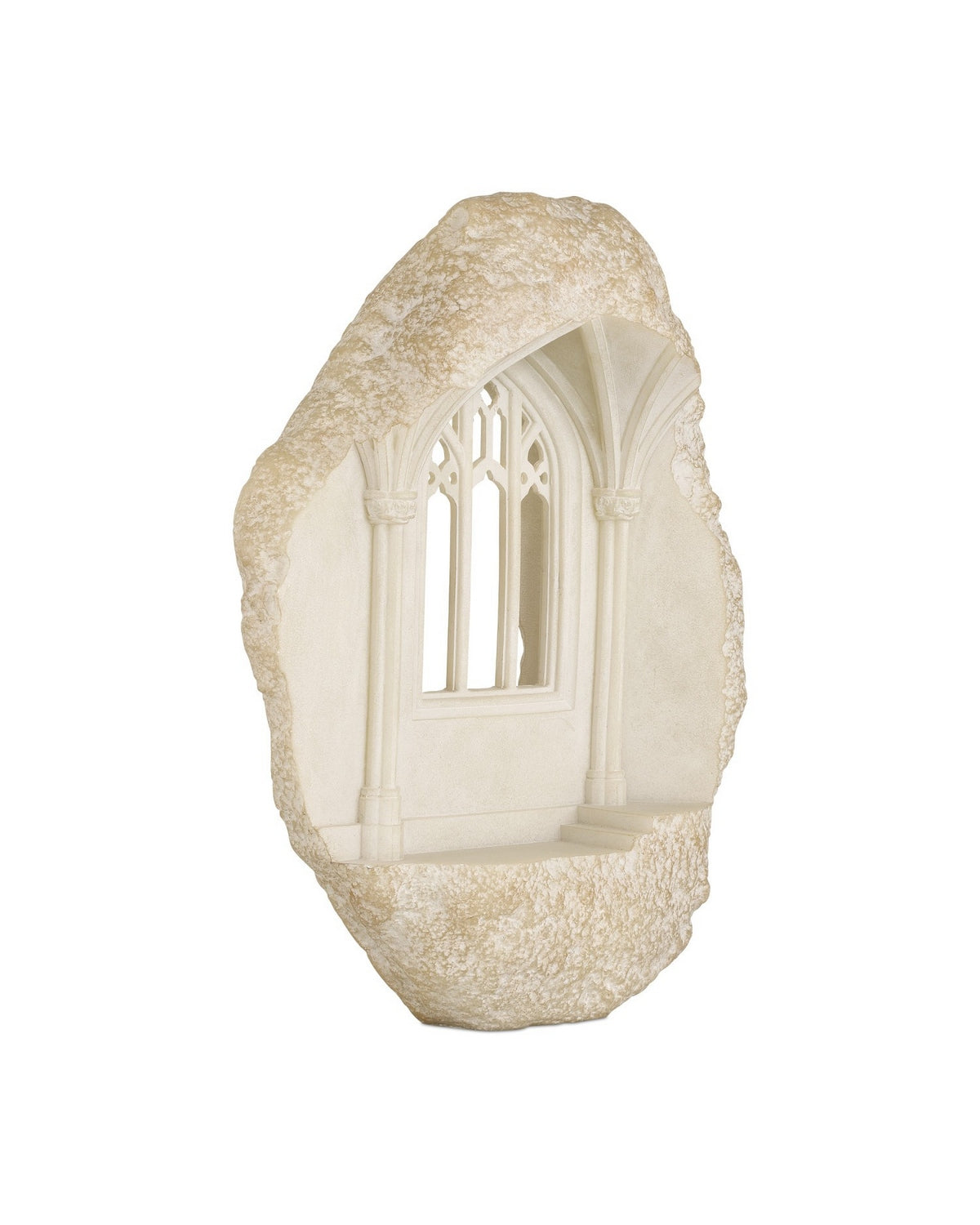 Currey and Company - 1200-1072 - Sculpture - Architectural Remnant - Antique White