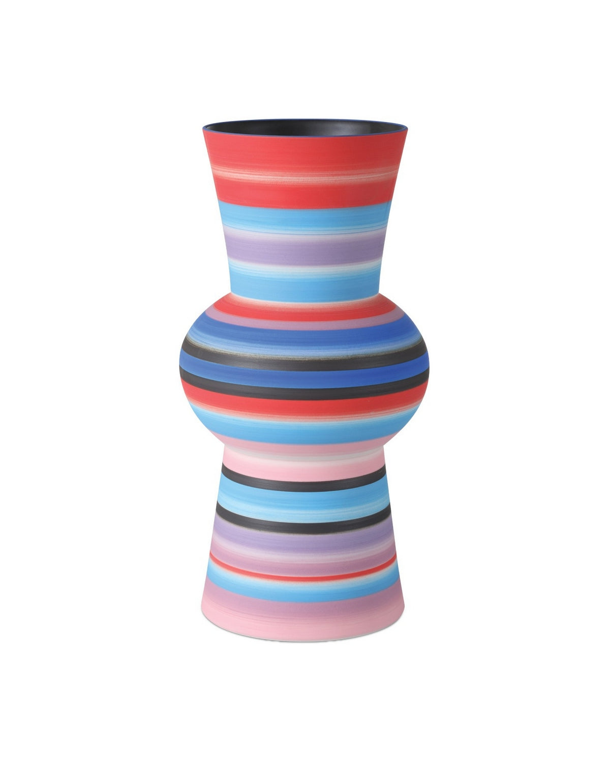 Currey and Company - 1200-1097 - Vase - Happy 80's - Blue/Pink/Red