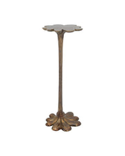 Currey and Company - 4000-0246 - Accent Table - Schizzo - Oxidized Brass