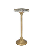 Currey and Company - 4000-0250 - Drinks Table - Wilderness - Antique Brass/Natural
