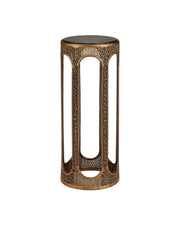 Currey and Company - 4000-0251 - Accent Table - Capella - Coffee Bronze/Smoke
