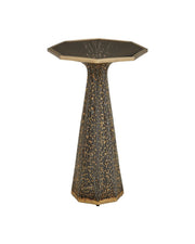 Currey and Company - 4000-0252 - Accent Table - Castor - Iron/Bronze/Smoke
