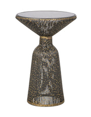 Currey and Company - 4000-0253 - Accent Table - Canopus - Iron/Bronze/Smoke
