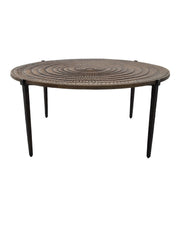 Currey and Company - 4000-0257 - Cocktail Table - Unity - Antique Bronze/Dark Bronze